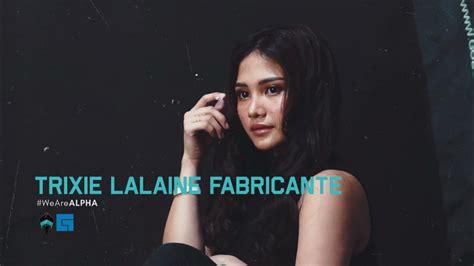 BTS: Trixie Lalaine Fabricante .